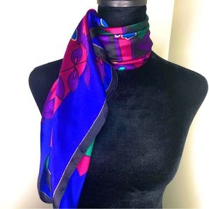 Colorful Floral Scarf